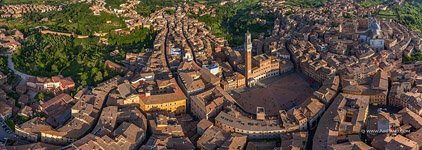 Bird's-eye view of Siena #14 Bird's-eye view of Siena #14