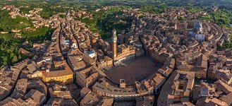 Bird's-eye view of Siena #5