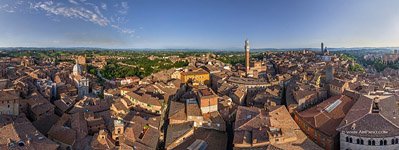 Bird's-eye view of Siena #7