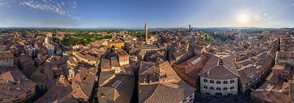 Bird's-eye view of Siena #8