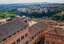 Bird's-eye view of Siena #17 Bird's-eye view of Siena #17