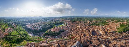 Bird's-eye view of Siena #2