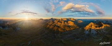 Valley of Durmitor at sunset #1