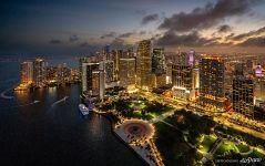 Miami at night #1 Miami at night #1