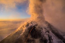 Volcano Klyuchevskaya Sopka #4 Volcano Klyuchevskaya Sopka #4