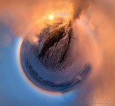 Volcano Klyuchevskaya Sopka. Planet #1