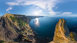 Cape Fiolent, Orestes and Pylades rocks