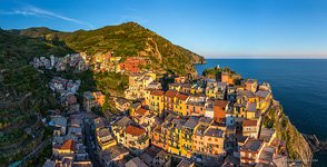 Manarola at sunset