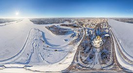 Bird's eye view of the Assumption Cathedral #4