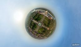 Above the Central Reflecting Pool. Planet