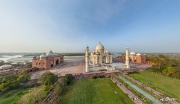 Taj Mahal from the south-west