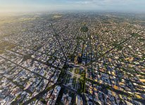 La Plata town, above the Moreno Square #2