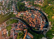View of the Krumlov from the Castle