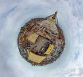 Boudhanath Stupa. Planet