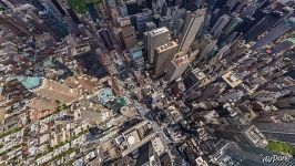 Times Square top view