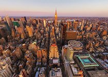 New York, Empire State Building from the west