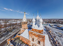 Church of the Intercession of the Holy Virgin. Dunilovo, Ivanovo Oblast