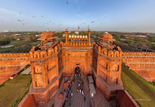 Lahori Gate — the main entrance to the Red Fort