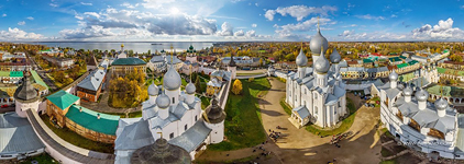 Panorama of Rostov Kremlin #3 Panorama of Rostov Kremlin #3