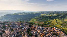 Bird's eye view of Orvieto #3