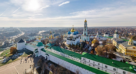 View of the Lavra from Krasnogorskaya Square