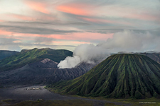 Bromo Tengger Semeru National Park at dawn Bromo Tengger Semeru National Park at dawn