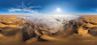Mist above the Namib Desert #6