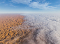 Mist above the Namib Desert #2 Mist above the Namib Desert #2