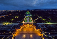 Schönbrunn Palace and Park. Vienna, Austria