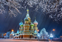 Saint Basil's Cathedral. Moscow, Russia