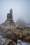 Aniva Lighthouse in the fog Aniva Lighthouse in the fog