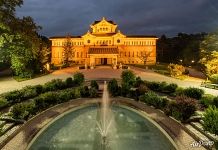 Sakhalin Museum at night Sakhalin Museum at night
