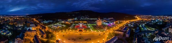 Yuzhno-Sakhalinsk at night Yuzhno-Sakhalinsk at night