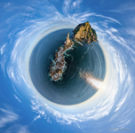 Lighthouse at Cape Aniva. Planet Lighthouse at Cape Aniva. Planet