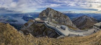 Station at the top of the Mount Pilatus #1 Station at the top of the Mount Pilatus #1