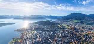 Bird's eye view of Lucerne #3