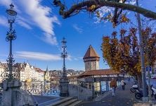 Rathaus Вridge and Kapellbrücke Bridge