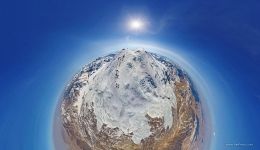 Mount Elbrus, Russia. Planet