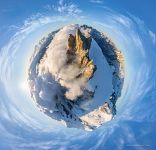 Aiguille du Midi. Planet Aiguille du Midi. Planet
