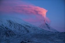 Volcano Klyuchevskaya Sopka, Kamchatka, Russia Volcano Klyuchevskaya Sopka, Kamchatka, Russia