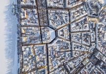 Above the Sovetskaya Square, Yaroslavl, Russia