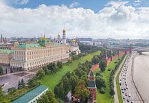 Bird's Eye View of the Moscow Kremlin #3