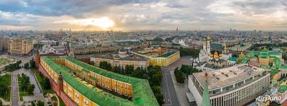 Moscow Kremlin Panorama. Arsenal