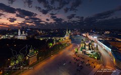 Saint Basil's Cathedral at night