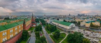 Walls of the Moscow Kremlin and Manege