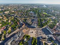 Above the Victory Square (Ploshchad Pobedy)