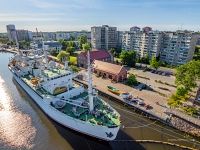 Musem of the World Ocean. Museum ship "Kosmonavt Victor Patsayev"