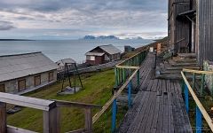 Barentsburg. House of Maya Plisetskaya