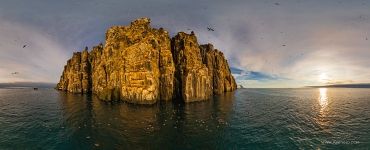 Alkefjellet cliff