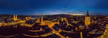 Sights of Zürich at night Sights of Zürich at night